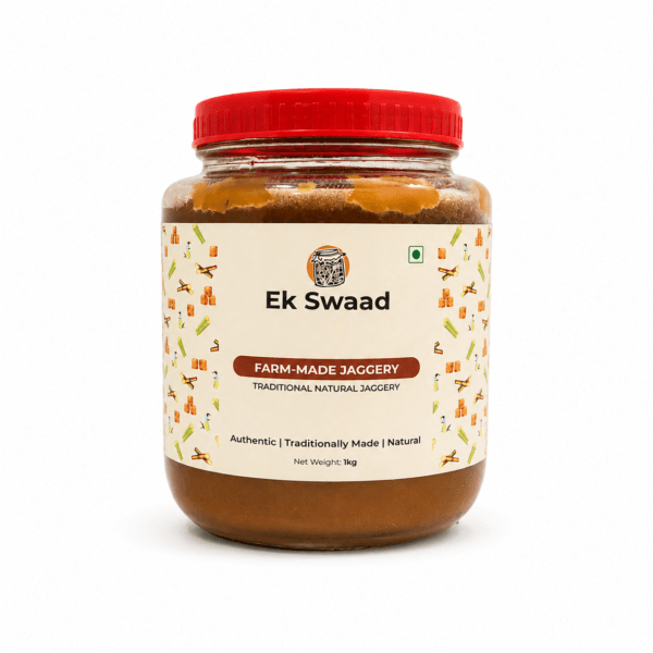 Farm-made natural jaggery