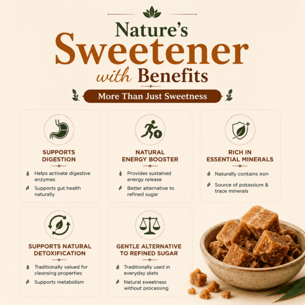 benefits of jaggery
