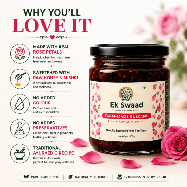 Natural Rose Gulkand