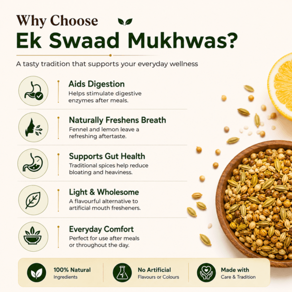 Benefits of mukhwas