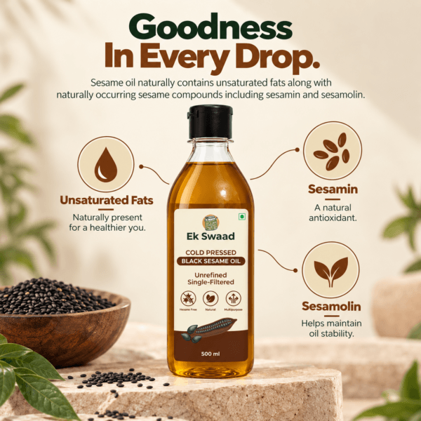 Black sesame oil