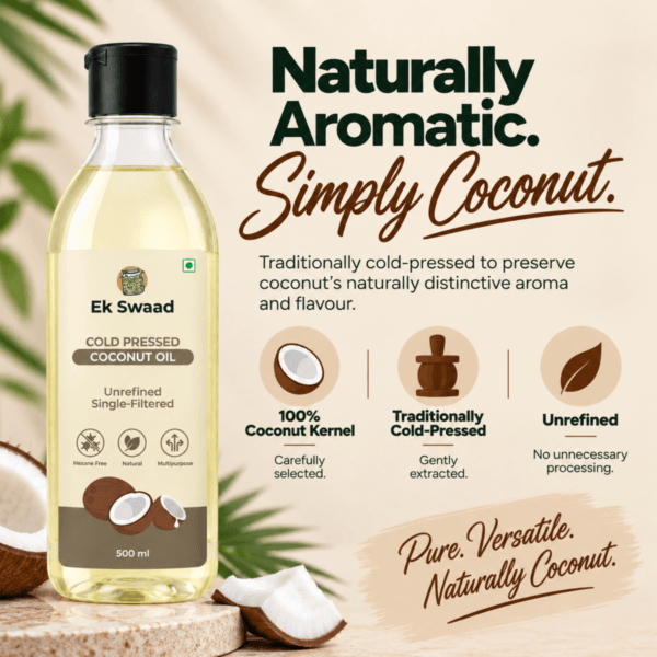 Cold pressed coconut oil Cold pressed coconut oil