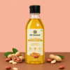 Wood pressed groundnut oil