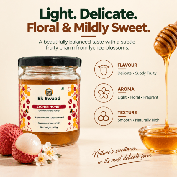 yummy tasty litchi honey