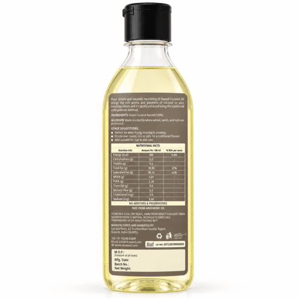 wood pressed nariyal oil wood pressed nariyal oil