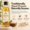 Cold pressed White sesame oil