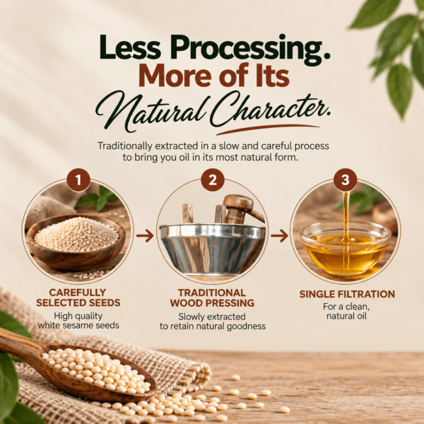 Natural White sesame oil